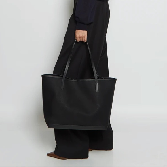 The Row Canvas Park Tote - Black - Picture 4 of 16